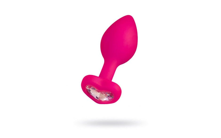ToDo Diamond Heart Silicone Anal Plug - Butt Plugs