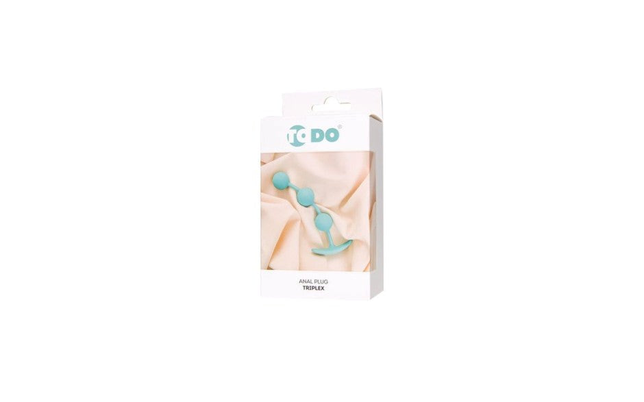 ToDo Triplex Silicone Butt Plug 15cm - Butt Plugs