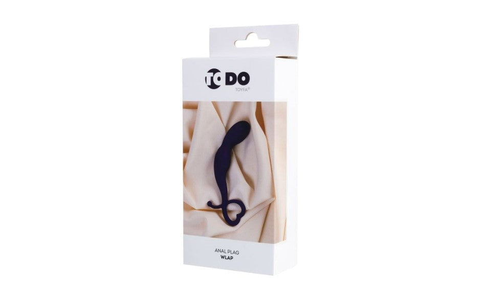 ToDo Wlap Curved Head Silicone Anal Plug - Butt Plugs
