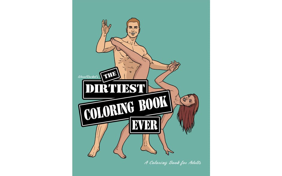 Wood Rocket The Dirtiest Colouring Book Ever - Party Gifts and Novelties