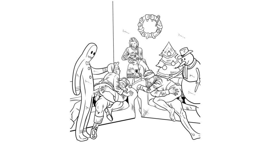 Wood Rocket The Dirtiest Christmas Colouring Book Ever - Party Gifts and Novelties