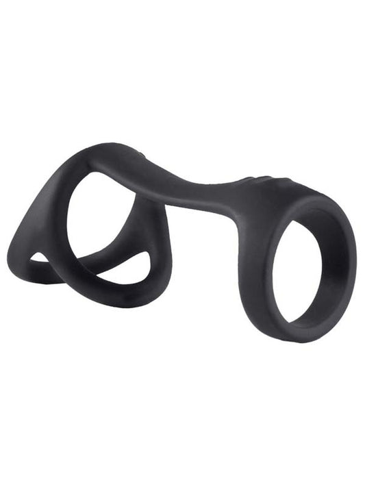 Magic Ridged Cock Strap and Ball Stretcher by Nasstoys - Ball Stretchers and Crushers