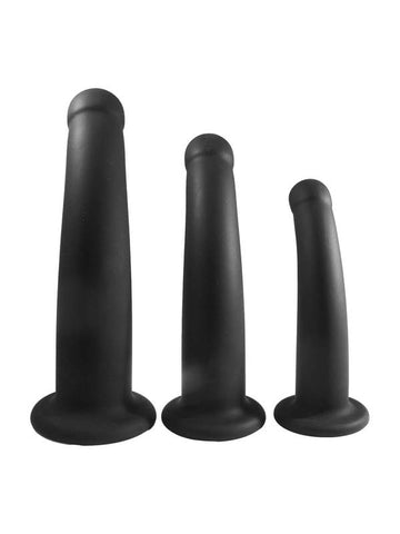 Trio Deluxe Curved Training Anal Dildo Kit by Nasstoys - Anal Dildos