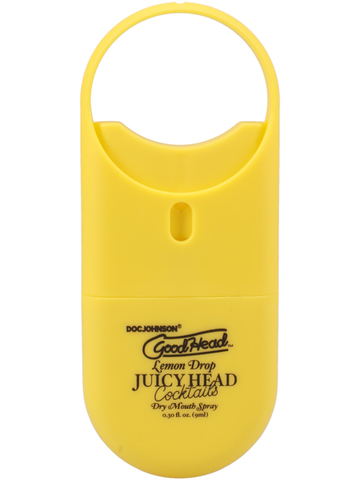 GoodHead Juicy Head Cocktails Dry Mouth Spray To-Go Lemon - Delay and Excite Sprays