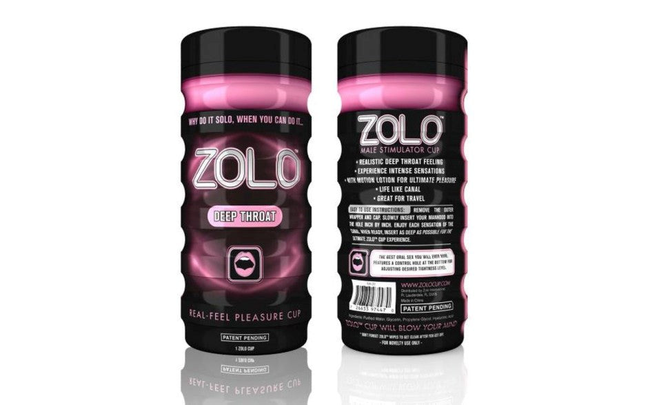 Zolo Life Like Deep Throat Mens Masturbator Cup - Masturbators and Strokers