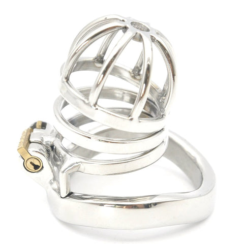 New Bent Ring Male Chastity Cock Cage by BDStyle - Male Chastity