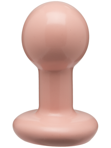 The Classic Round Butt Plug set Cream by Doc Johnson - Butt Plugs