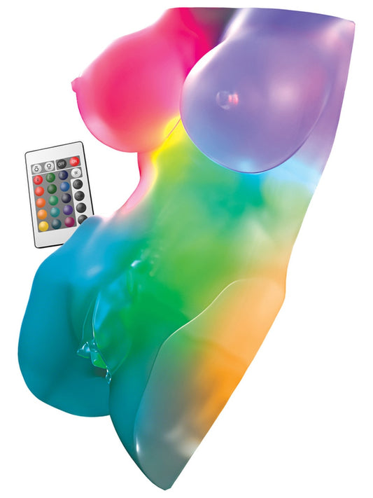 PDX Elite Go-Go Bator LED Mega Masturbator Frosted - Masturbators and Strokers