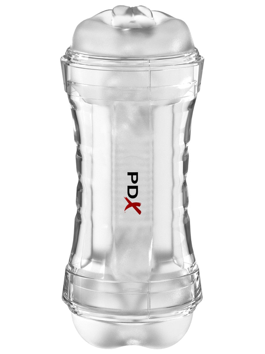 PDX Extreme Wet Pussies Super Flip-A-Pussy Over Stroker - Masturbators and Strokers
