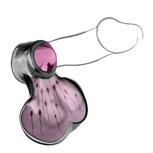 BDStyle Soft Scrotum Erection Enhancer Penis Sleeve