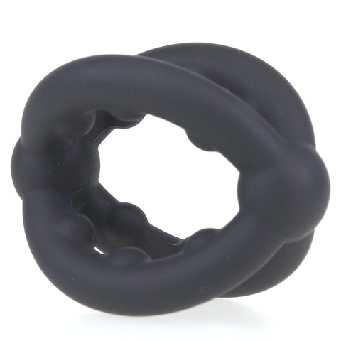 Cross Sex Delay Stretchy Silicone Cock Ring by BDStyle - Stretchy Cock Rings
