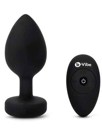 Vibrating Jewel Plug by B-Vibe - Butt Plugs