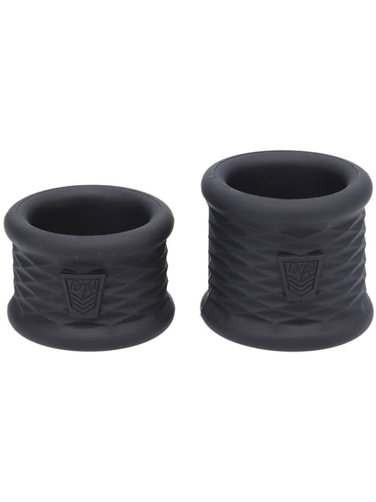 Doc Johnson Fort Troff Stretch Flex Trainers Cock Ring Black
