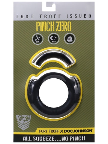 Fort Troff Pinch Zero Ring by Doc Johnson - Stretchy Cock Rings