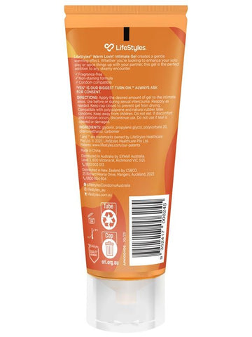 Warm Lovin' Gel Delay Spray by Ansell - Delay and Excite Sprays