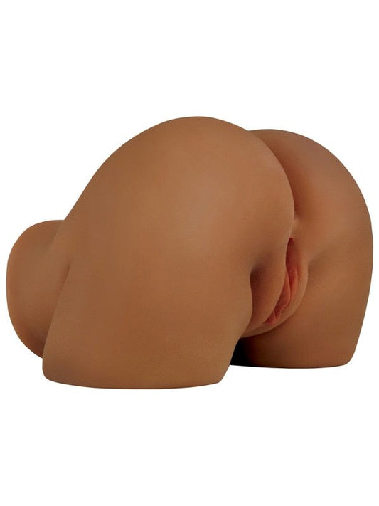 PDX Elite Shake That Ass Vibrating Mega Male Masturbator Brown