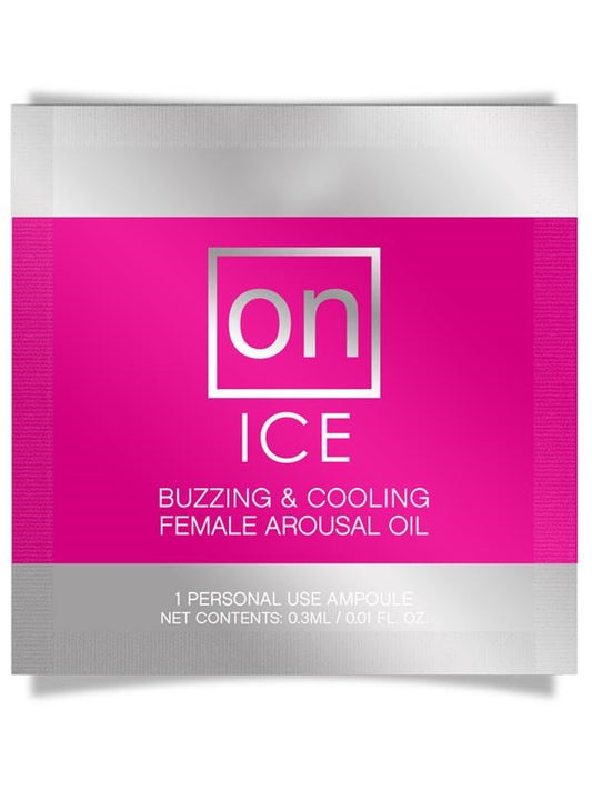 Sensuva On Ice Arousal Oil Single Use Ampoule Packet