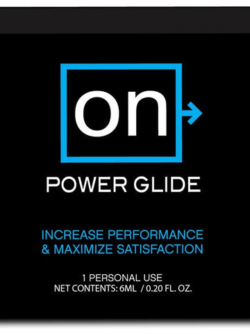 On Power Glide. Single-Use Packet Lubricant by Sensuva On - Massage Oils and Lubricants