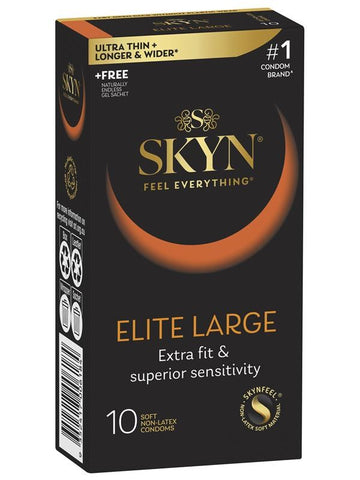 Skyn Elite 10's Condom Large by Ansell - Condoms