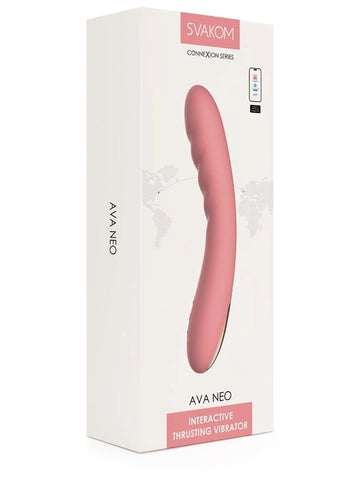 Ava Neo Peach Vibrator by Svakom - G-Spot Vibrators