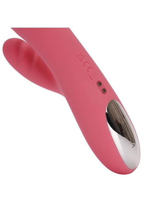Svakom Avery Multi Function Rabbit Vibrator Strawberry Pink