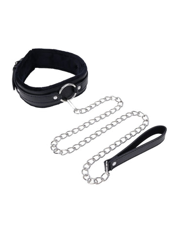 Sex and Mischief Shadow Collar and Leash by Sportsheets - Collars and Leads