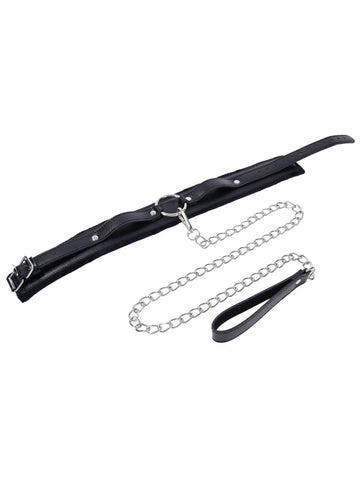 Sex and Mischief Shadow Collar and Leash by Sportsheets - Collars and Leads