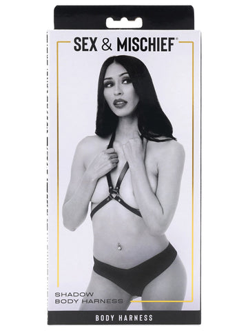 Sex and Mischief Shadow Body Harness by Sportsheets - Cuffs And Restraints