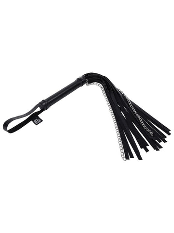 Sex and Mischief Shadow Chain Flogger by Sportsheets - Whips And Crops