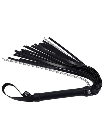 Sex and Mischief Shadow Chain Flogger by Sportsheets - Whips And Crops