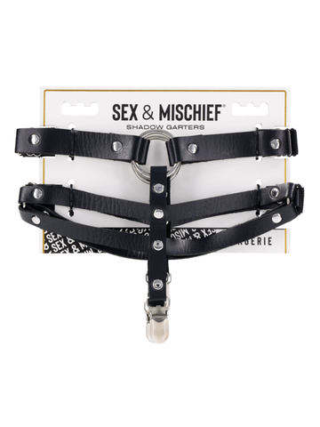 Sex and Mischief Shadow Garters Restraints by Sportsheets - Cuffs And Restraints