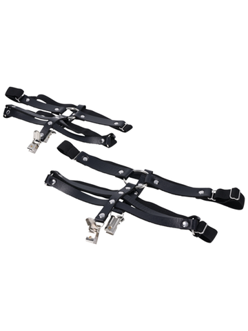 Sex and Mischief Shadow Garters Restraints by Sportsheets - Cuffs And Restraints