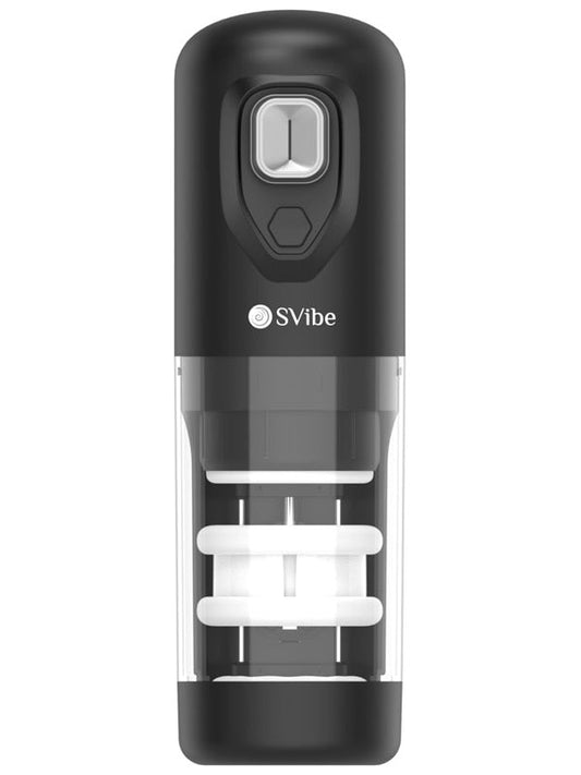Svibe Ikon Spark Mens Masturbator Transparent Black