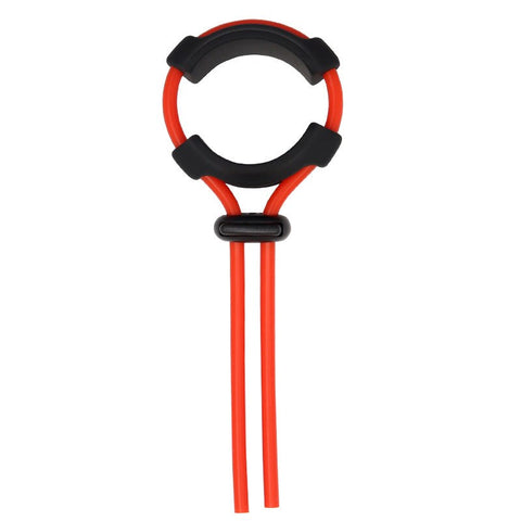 Adjustable Sex Delay Silicone Cock Ring by BDStyle - Silicone Cock Rings