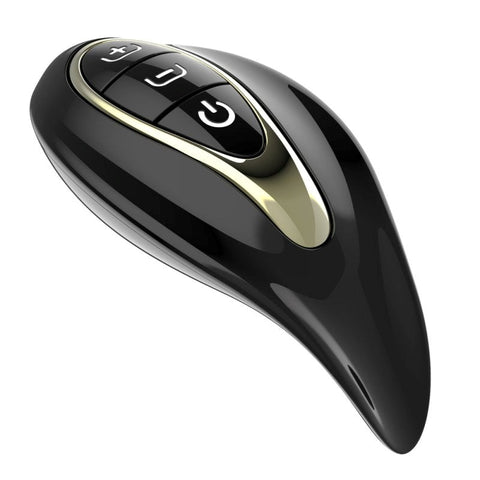 Vibrating Buckle Cock Ring With Thrusting Butt Plug - Vibrating Cock Rings