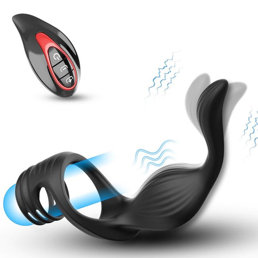 BDStyle Fly Bird Locking Cum Ring Vibrating Anal Massager