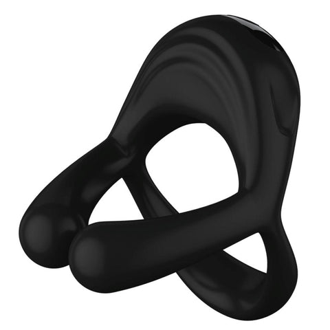 Lust Vibration Triple Cock Ring by BDStyle - Vibrating Cock Rings