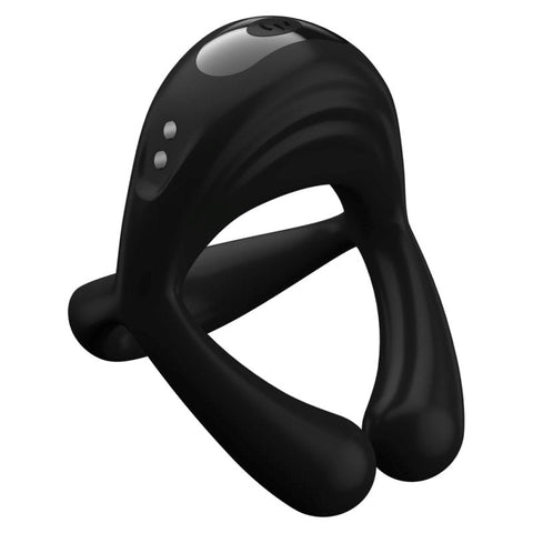 Lust Vibration Triple Cock Ring by BDStyle - Vibrating Cock Rings