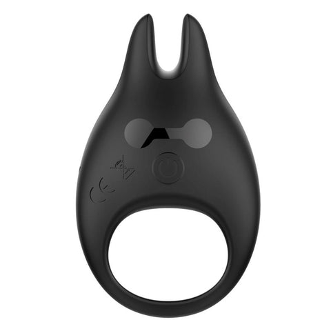 Little Devil 7 Functions Mens Lock Cock Ring by BDStyle - Vibrating Cock Rings