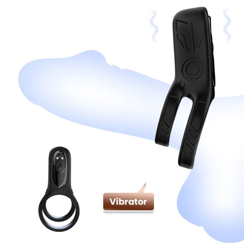 Twisted Angel 9 Functions Royale Mens Cock Ring by BDStyle - Vibrating Cock Rings