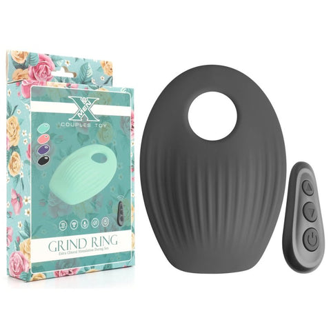 X-Men 10 Functions Vibrating Grind Cock Ring - Vibrating Cock Rings