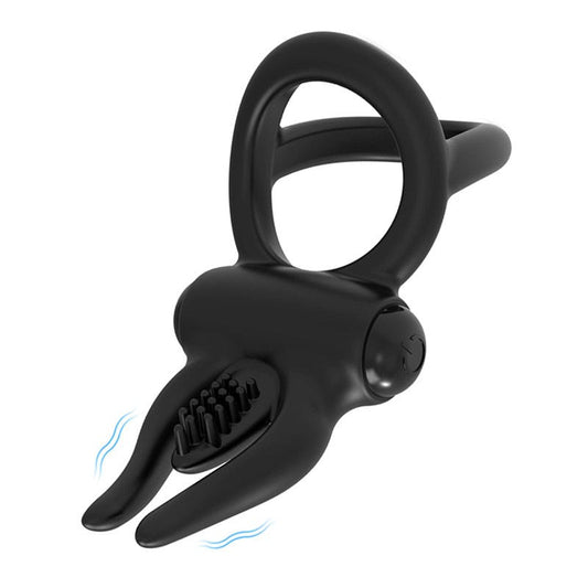 BDStyle Multi Functions Cock Ring With Vibrating Clit Stimulator