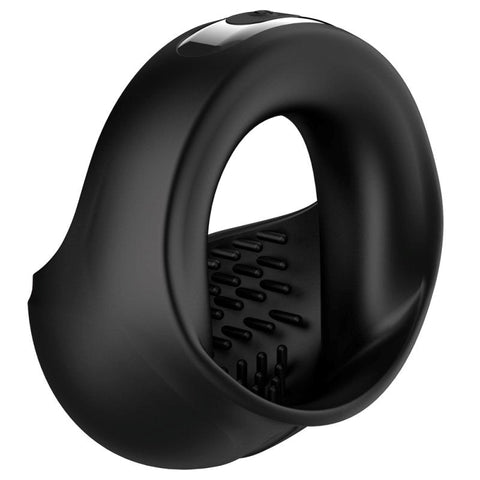 Vibrating Mens Rechargeable Cock Ring by BDStyle - Vibrating Cock Rings
