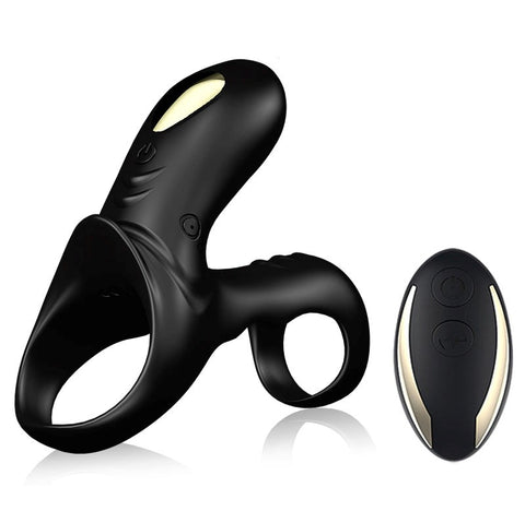 Wireless Ranger Silicone Double Cock Rings by BDStyle - Vibrating Cock Rings