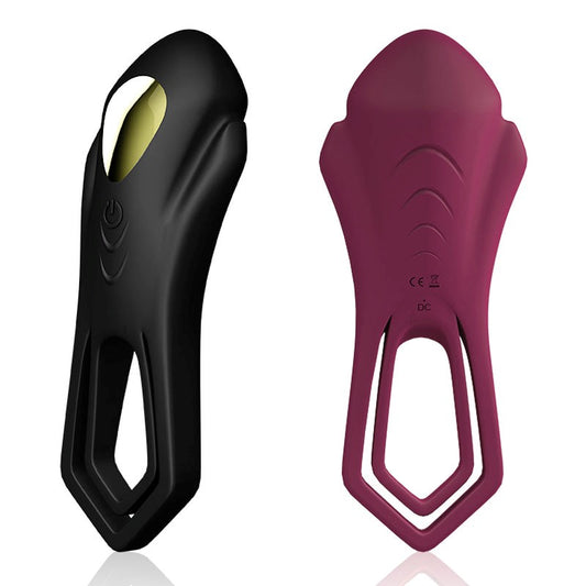 BDStyle Roadster Dual Silicone Testis Vibrating Penis Ring