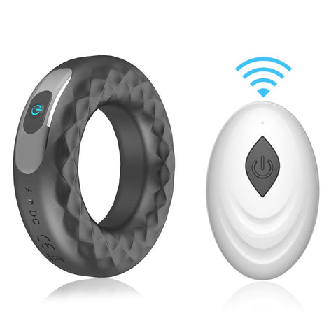10 Functions Rechargeable Wireless Mens Cock Ring - Vibrating Cock Rings
