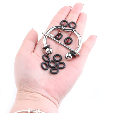 Ultimate Male Enhancer Metal Cock Ring by BDStyle - Steel Cock Rings