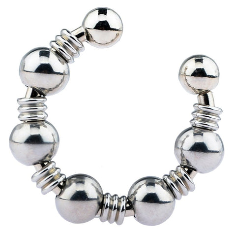 Open Type Male Steel Cock Ring by BDStyle - Steel Cock Rings