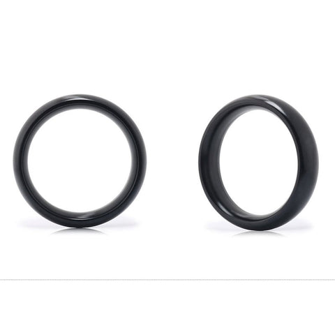 Aluminum Round Erection Enhancer Cock Ring by BDStyle - Steel Cock Rings