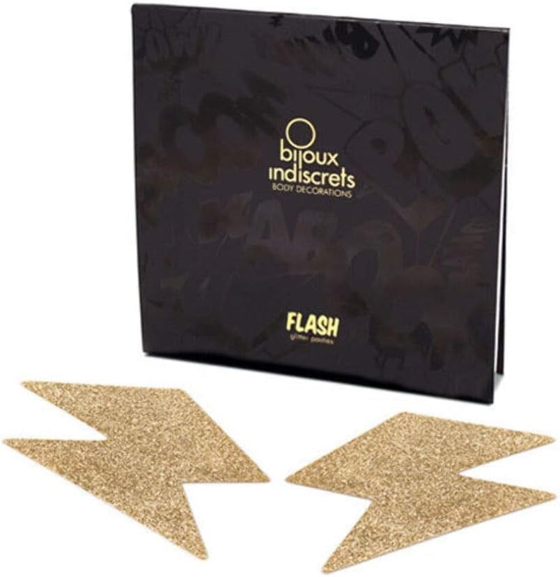 Bijoux Indiscrets SI Flash Bolt Womens Pasties - Breast and Nipple Toys